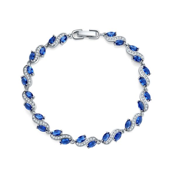 SapphireGlow Bracelet