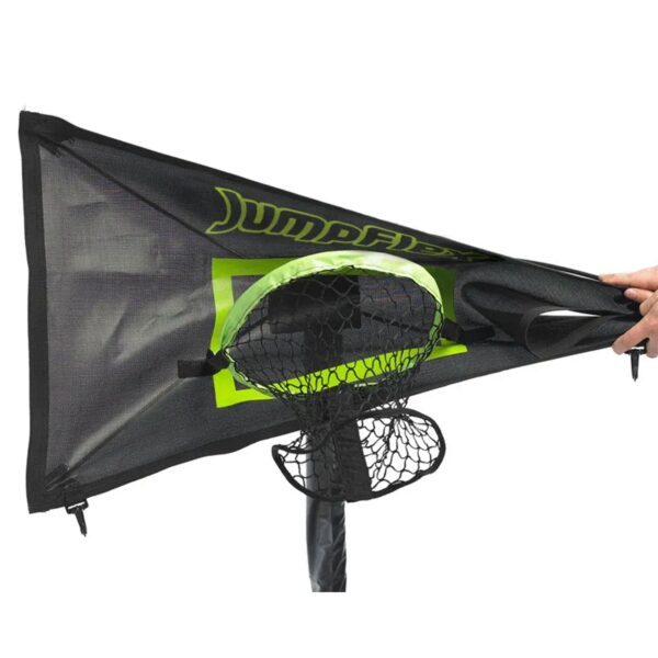 Basketball Hoop and Net Attachment for JumpFlex HERO Trampolines - Image 8