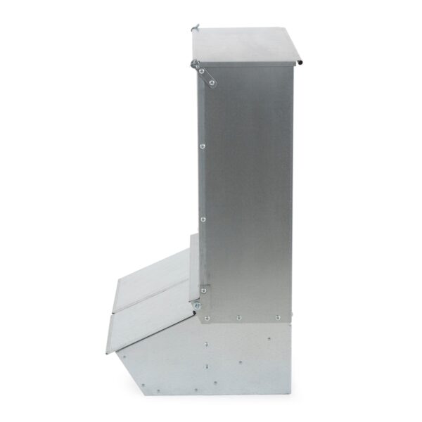 Brower 22H 2 Door Hog Supplement Feeder for Livestock, 3.7 Bushels, Feeds 8 Hogs - Image 9