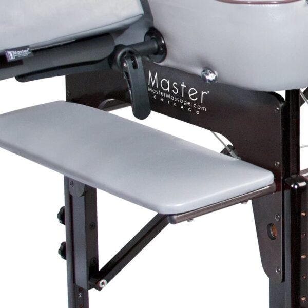 30′′ Montour Lx Massage Table Package with 3′′ Memory Foam,Dove Grey - Image 4