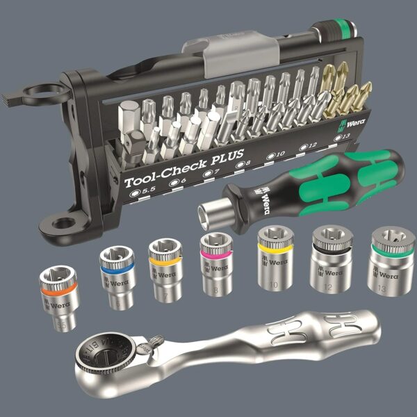 5003594001 8100 SB 2 Zyklop 3/8" Metric Ratchet Set ( Piece of 43) - Image 4