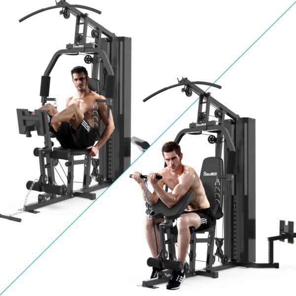 Home Gym SCM-1148L 148LB Multifunctional Full Body Home Gym Equipment for Home Workout - Image 13