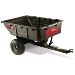 10 Cu. ft. 650 lb. Tow-Behind Poly Utility Cart