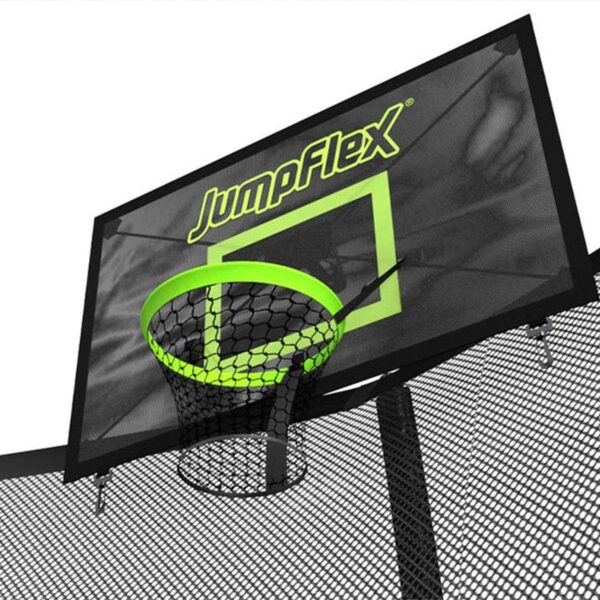 Basketball Hoop and Net Attachment for JumpFlex HERO Trampolines - Image 9