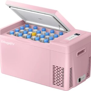 12 Volt Refrigerator 12V Car Fridge 23 Quart Portable Freezer Compressor Cooler 12/24V DC 110~240 Volt AC for Truck Van RV Camper SUV Travel Camping Road Trips Tailgating -7℉~50℉