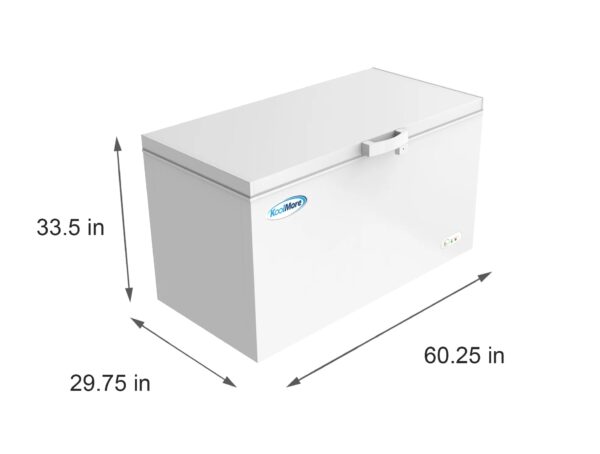 60 in. Commercial Chest Freezer 16 Cu ft. - Image 5