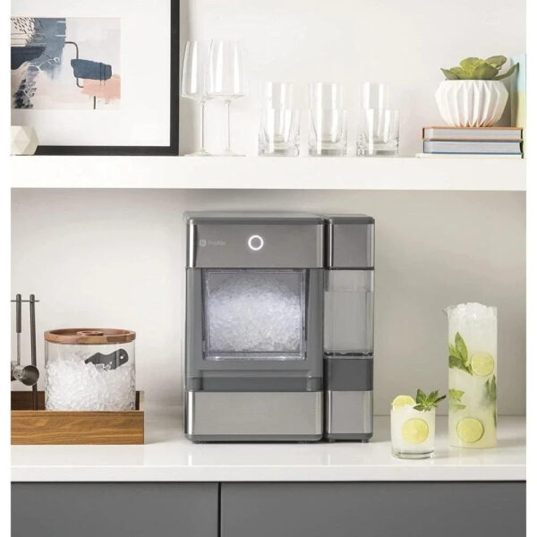 GE Profile Opal Countertop Nugget Ice Maker, Stainless Steel with LED, Bluetooth-Enabled, 24 lbs/day - Image 13