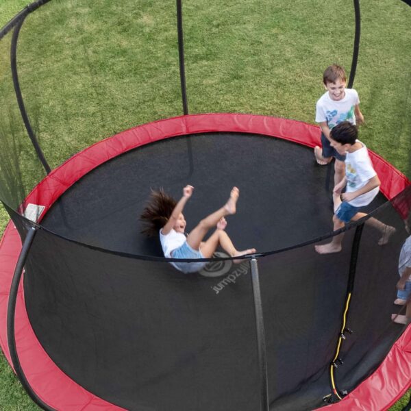 Trampoline with Enclosure - Recreational Trampolines with Ladder and AntiRust Coating, ASTM Approval Outdoor Trampoline for Kids - Image 4