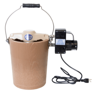 Electric Ice Cream Freezer with Poly Bucket