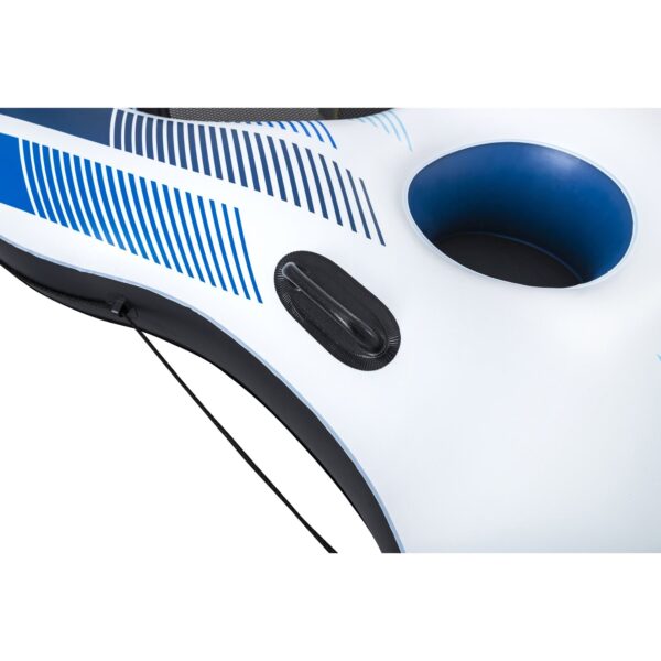 Rapid Rider Quad 4 Person Inflatable River Tube w/ Built-in Coolers - Image 8