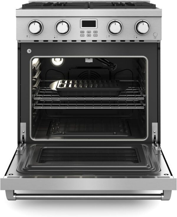 Professional 30-Inch Gas Range in Stainless Steel - Model ARG30 THOR - Image 3