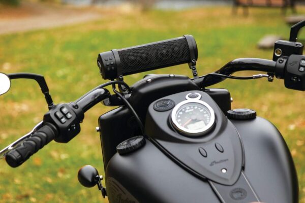 Kuryakyn Road Thunder 300W Waterproof Bluetooth Motorcycle Sound Bar, Handlebar Mount, Satin Black - Image 11