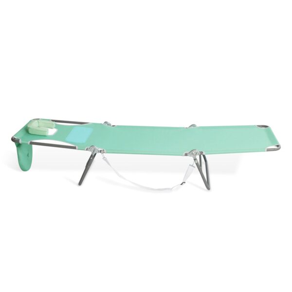 Ostrich Ladies Comfort Lounger, Portable Beach Camping Pool Tanning Chair, Teal - Image 10