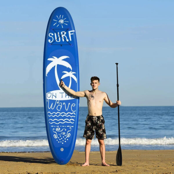 9.8'/10'/11' Inflatable Stand Up Paddle Board, 6.5" Thick SUP with Premium Accessories and Carry Bag - Image 4