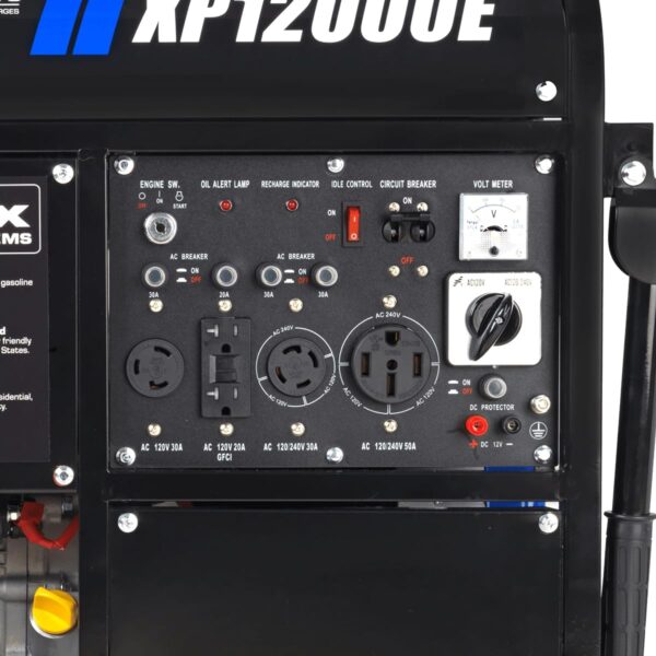 13,000-Watt Dual Fuel Portable Generator - Gas & Propane, Electric Start, Whole Home Backup Power, Transfer Switch Ready, RV & Emergency Ready - Image 11