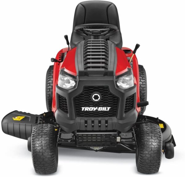 Troy-Bilt Horse 42′′ Hydrostatic Lawn Riding Mower, 579cc Engine, High Back Seat, 2-Year Warranty - Image 5