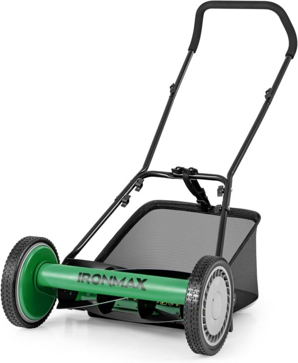 16 Inch Manual Lawn Mower for Yard, Garden - Image 10