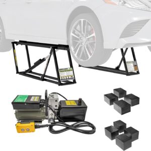 5000TL Portable Car Lift – ALI Certified 5,000 lb Capacity with 110V Power Unit, Compact Alternative to a 2-Post Car Lift for Garage, Home Mechanics, DIY Auto Repair, or Shop Use