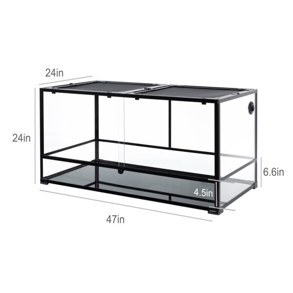 REPTIZOO 120gallon Extra Large Reptile Terrarium - Image 6