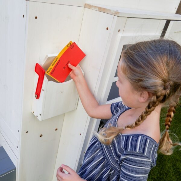 Modern Outdoor Playhouse - White - Image 16