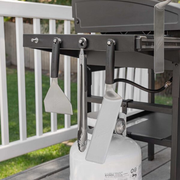 36 Inch 4 Burner Outdoor Propane Gas Grill with Side Shelves - Image 8