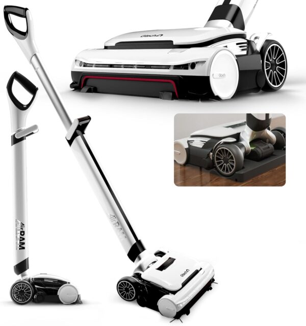 Platinum Cordless Vacuum Cleaner - Includes Anti-Hair Wrap Brush Bar - Perfect for Carpet and Hardwood Floors - Rechargeable 22v Li-ion Battery - Lightweight (7 lbs.) - Image 2
