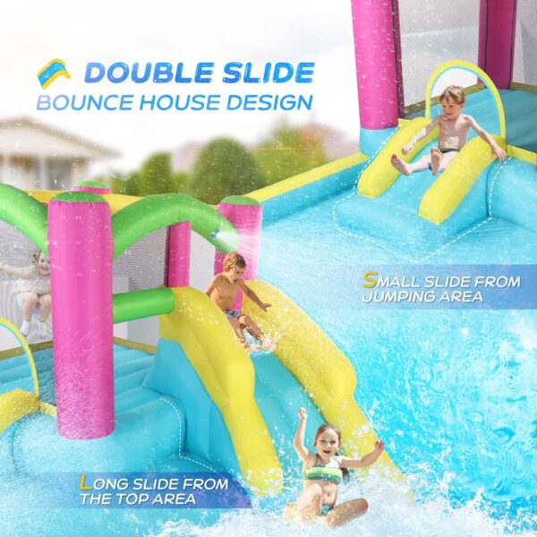 Backyard Inflatable Water Slide Bounce House - Image 4