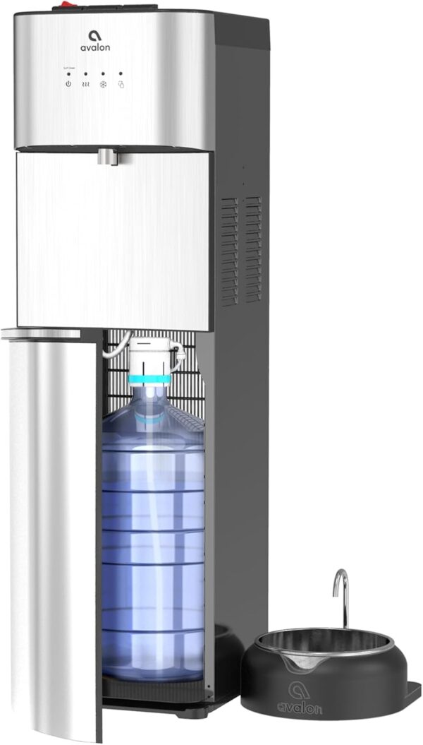 Limited Edition Self Cleaning Water Cooler Water Dispenser - 3 Temperature Settings - Hot, Cold & Room Water, Durable Stainless Steel Construction, Bottom Loading - UL Listed-Avalon - Image 37