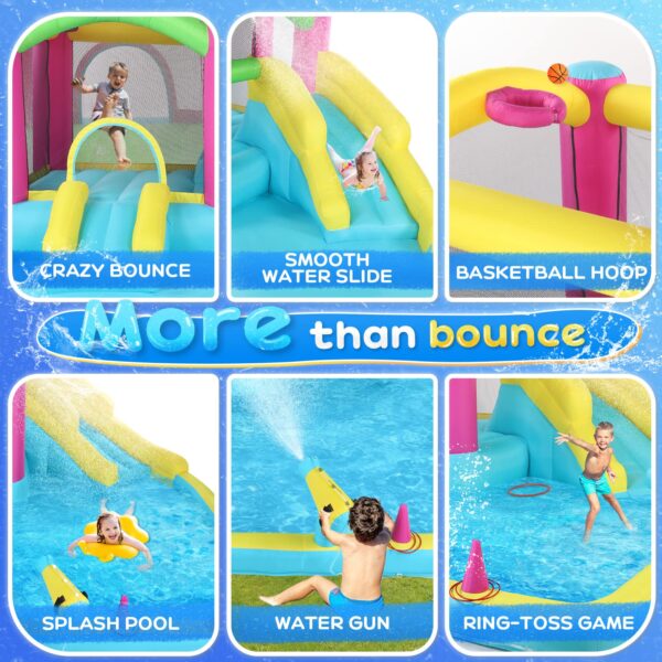 Backyard Inflatable Water Slide Bounce House - Image 6