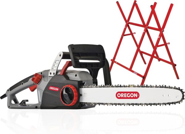 CS1500 18-inch 15 Amp Self-Sharpening Corded Electric Chainsaw, with Integrated Self-Sharpening System (PowerSharp), 2-Year Warranty, 120V, Grey, Black - Image 3