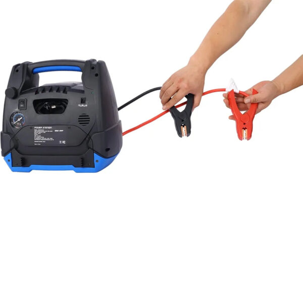 Rechargeable Jump Starter 1800 Amp Battery Jump Starter With Air Compressor Car Tire Inflator For Gas Diesel Vehicles - Image 4