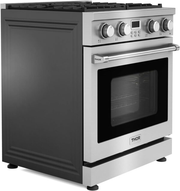 Professional 30-Inch Gas Range in Stainless Steel - Model ARG30 THOR - Image 5