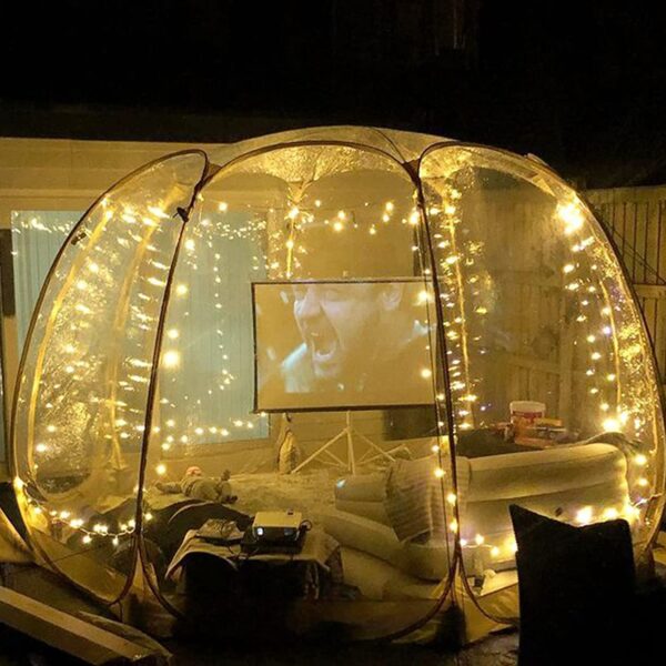 Tent Pop Up Gazebo, 8-10 Person Igloo Dome Garden Patio Canopy Shelter - Image 20