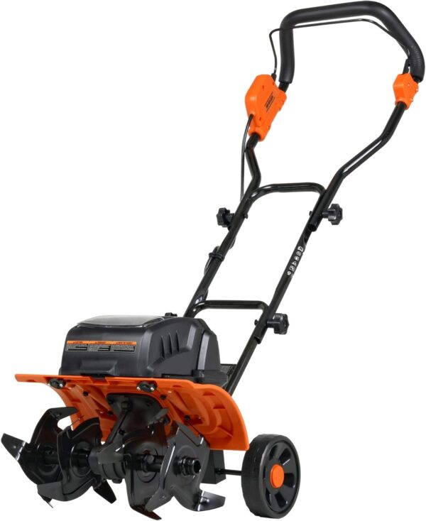 7HP 209cc Engine, Adjustable Tilling Width & Depth, Heavy-Duty Steel Tines for Garden Soil Prep, Landscaping & Weed Removal (Rear Tine Tiller) - Image 3