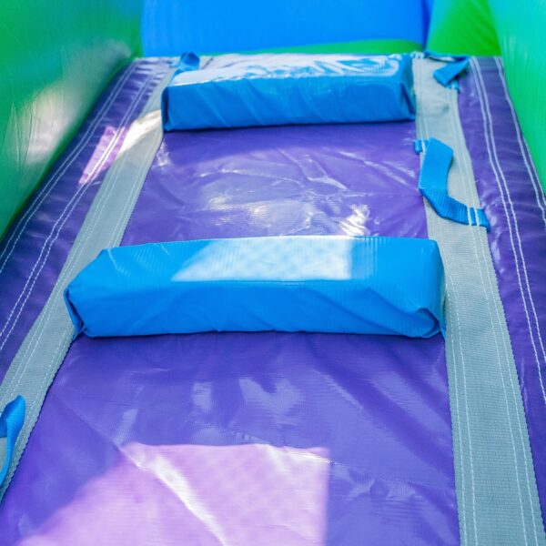 HeroKiddo 16' Purple Tropical Lightweight Premium Commercial Grade Water Slide Inflatable with Attached Pool for Kids and Adults (with Blower), Wet Dry Use, Summer Fun - Image 20