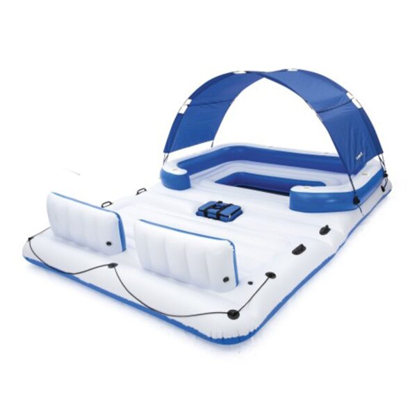 6 Person Inflatable Party Island Water Float - Image 9