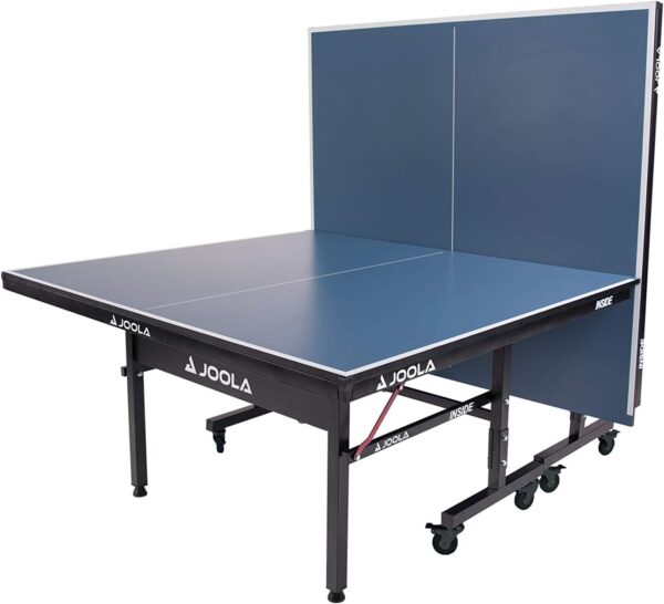 JOOLA Inside Professional MDF Indoor Ping Pong Table with Quick Clamp Table Tennis Net and Post Set - 10 Minute Easy Assembly - Tournament Quality - Foldable with Single Player Playback Mode - Image 52