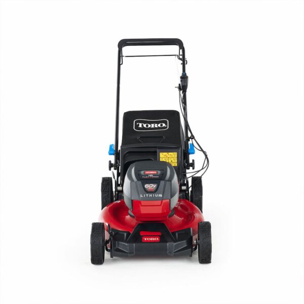 Recycler 21 Deck 60V Max Motor Self Propel Lawn Mower Only, Red(For Parts) - Image 4