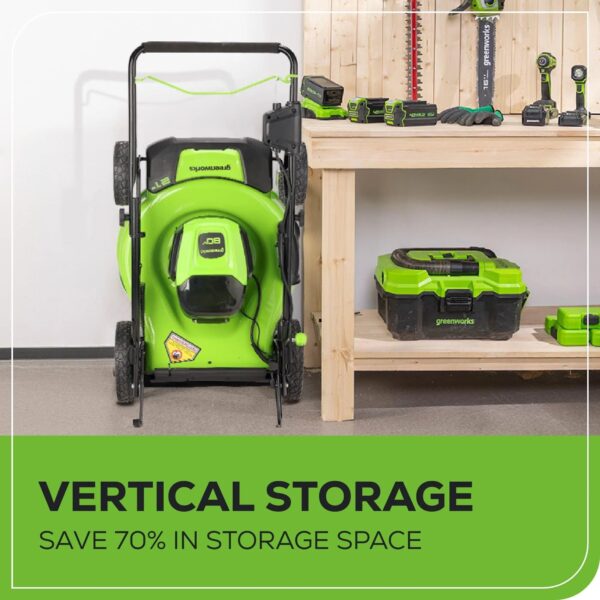 Greenworks 80V 21" Brushless Cordless Lawn Mower - Image 26