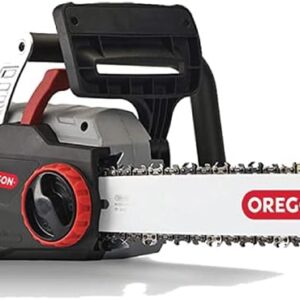 18-inch 15 Amp Self-Sharpening Corded Electric Chainsaw, with Integrated Self-Sharpening System (PowerSharp), 120V, Grey, Black