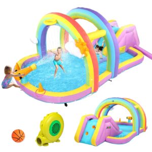 Backyard Kids Inflatable Water Slide Park