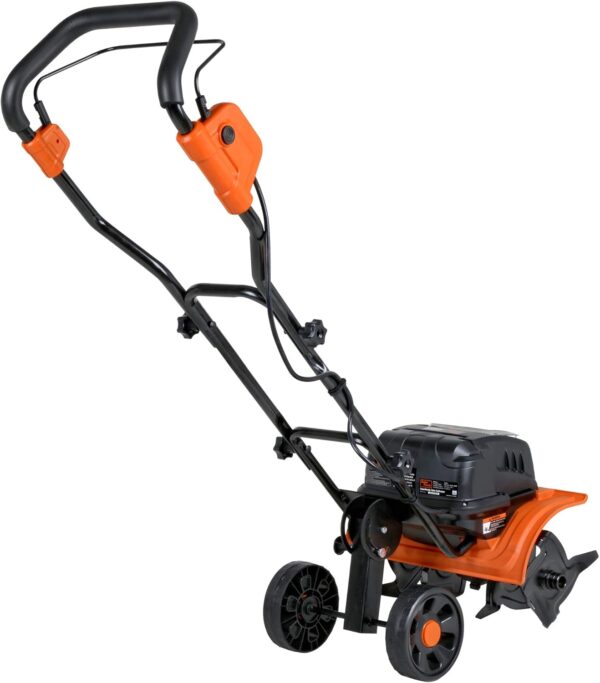 7HP 209cc Engine, Adjustable Tilling Width & Depth, Heavy-Duty Steel Tines for Garden Soil Prep, Landscaping & Weed Removal (Rear Tine Tiller) - Image 4