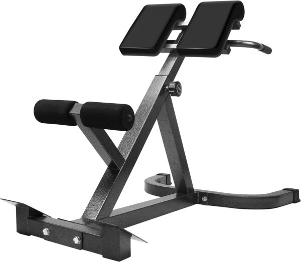 Chair Back Extension Machine - Lower Back Hyperextension Bench for Home Gym