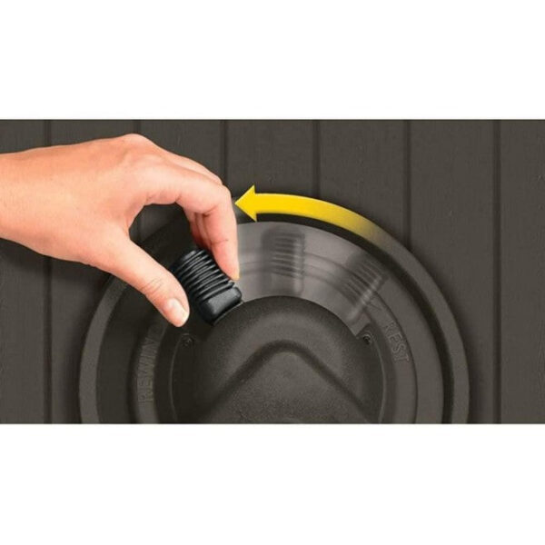 Auto Rewind Water Powered Yard Hose Reel, Java (2 Pack) - Image 2