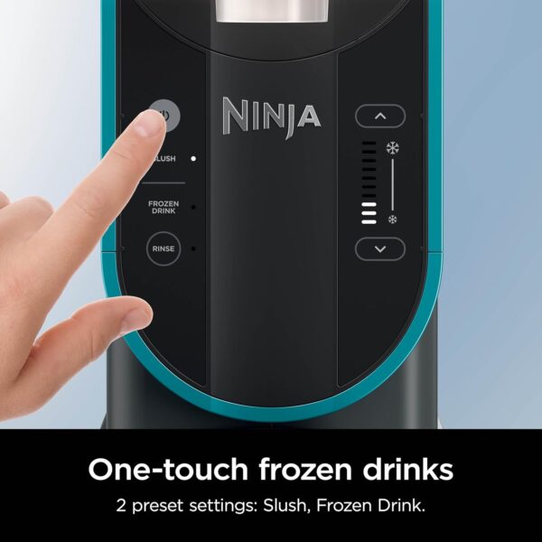 SLUSHi with RapidChill Technology, 88 oz. Frozen Drink & Slushie Machine, 5 Preset Programs, Margaritas, Frappés, and More, Premium Accents, Black, FS301 - Image 25
