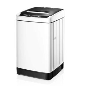 Portable Washing Machine, 1.54 Cu.Ft Full-Automatic Washing Machine and Dryer with 8 Washing Programs