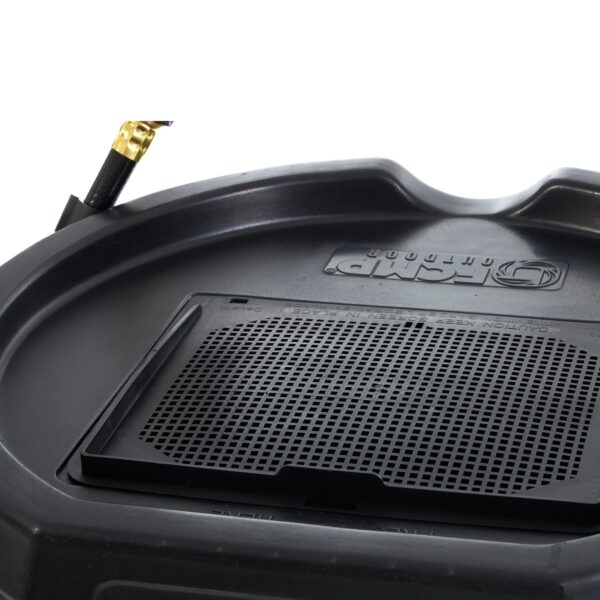 Outdoor RC45 45 Gallon Outdoor Rain Water Catcher Barrel Container, Black - Image 10