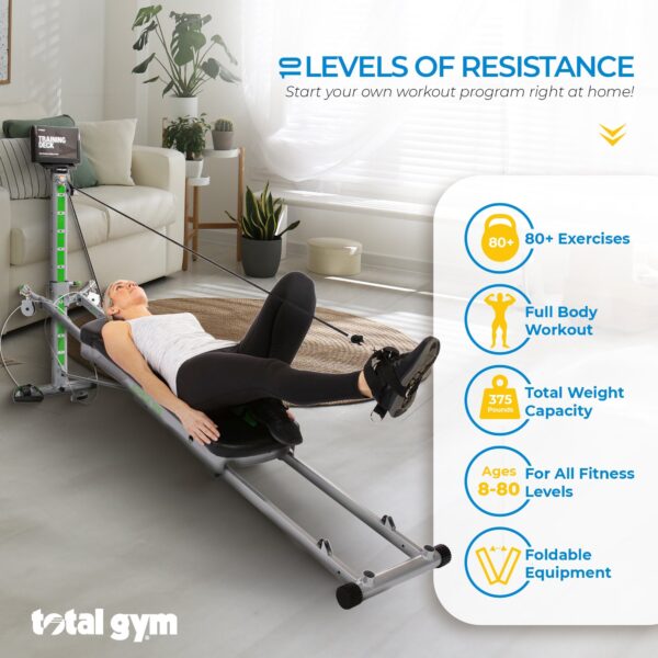 Home Fitness Incline Weight Trainer with 10 Resistance Levels - Image 12
