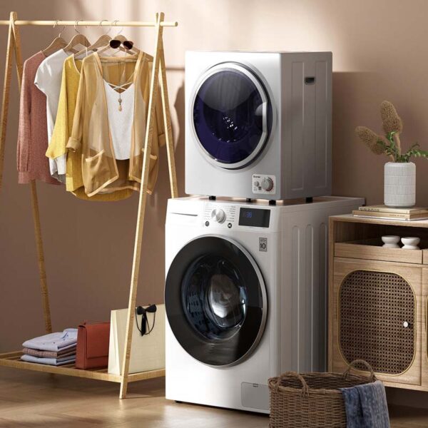 10 lbs Portable Clothes Dryer, Wall Mounted Front Load Dryer Tumble Dryer, Portable Dryer Machine for Apartments RV - Image 23