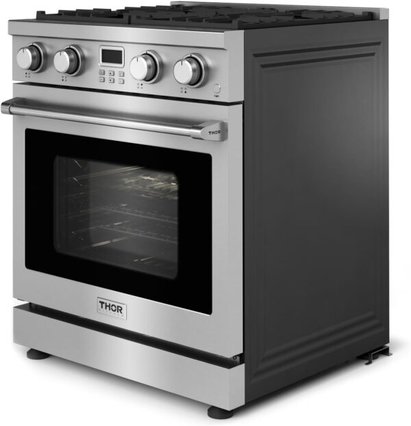 Professional 30-Inch Gas Range in Stainless Steel - Model ARG30 THOR - Image 2